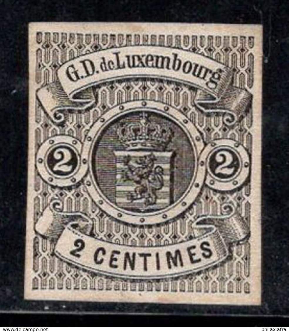 Luxembourg 1859 Mi. 4 Sans Gomme 100% 2 C, Armoiries - 1859-1880 Armoiries