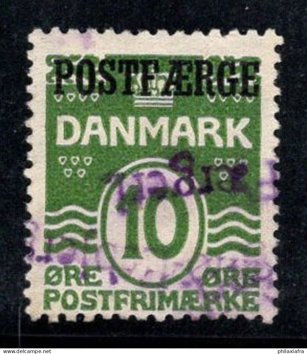 Danemark 1922 Mi. 5 Oblitéré 100% Colis Postaux 10 O, Roi Christian X - Paketmarken