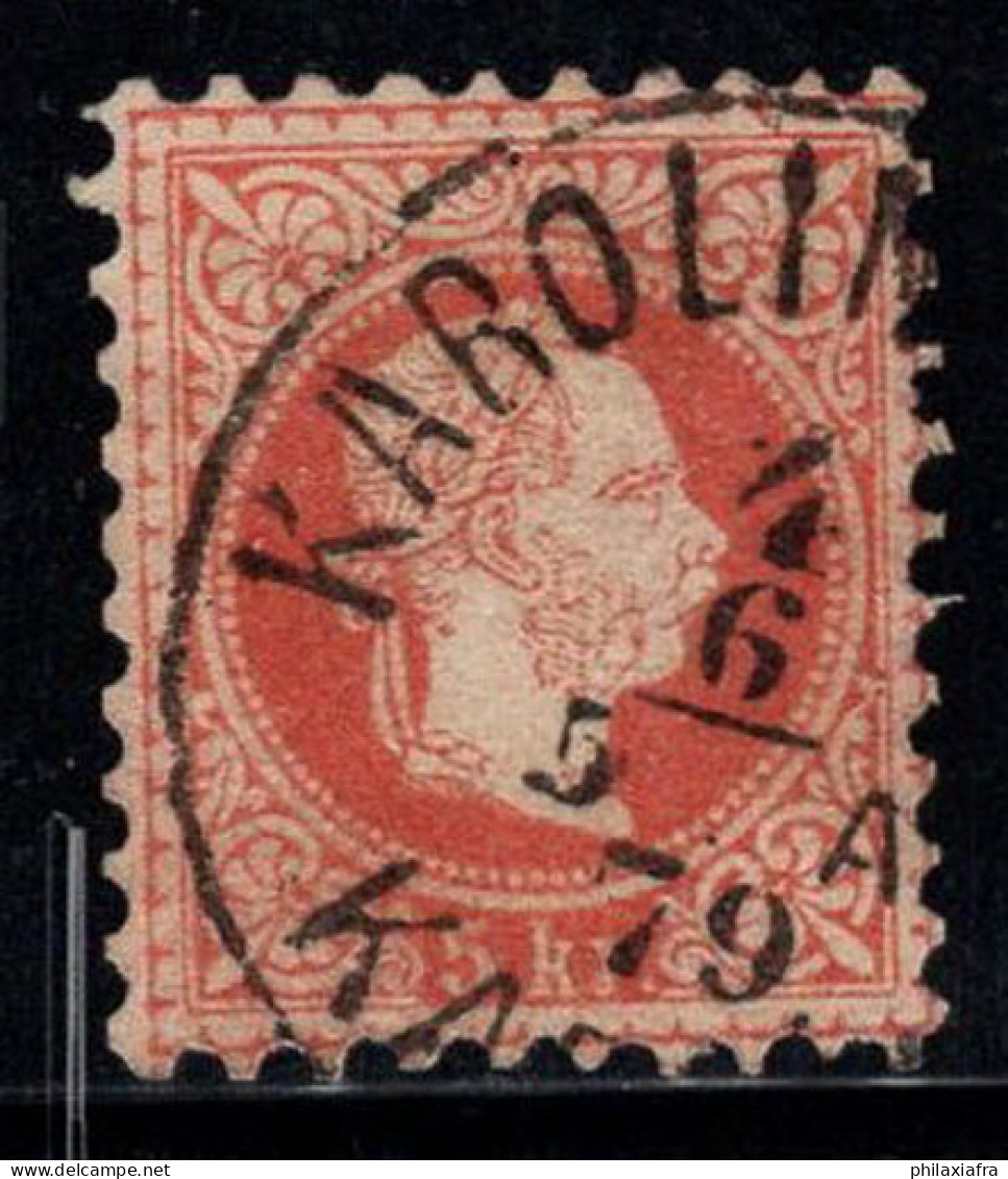 Autriche 1867 Mi. 37 Oblitéré 100% KAROLINEN 79, 5 Kr, Franz Joseph - Gebraucht