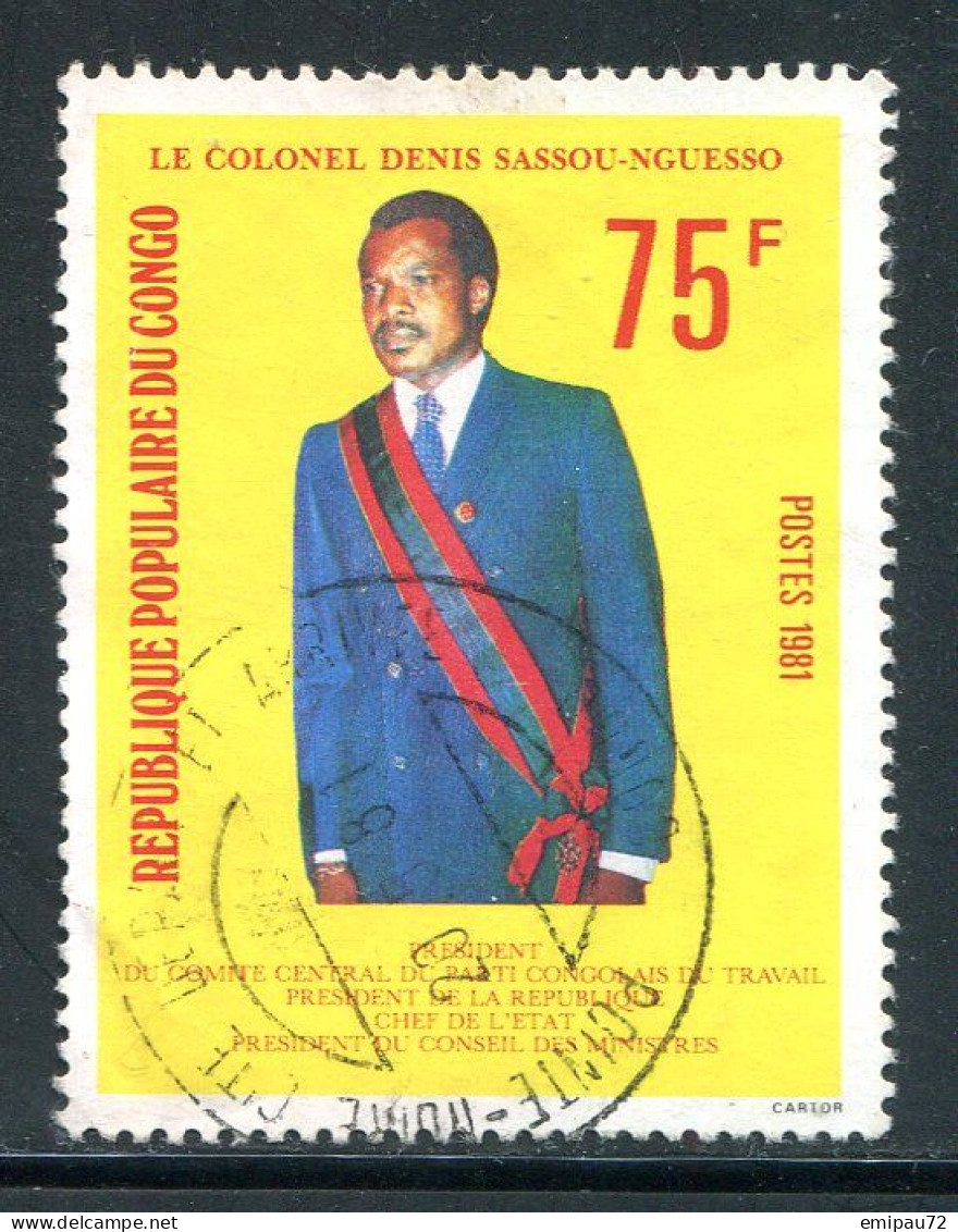 CONGO- Y&T N°614- Oblitéré - Used