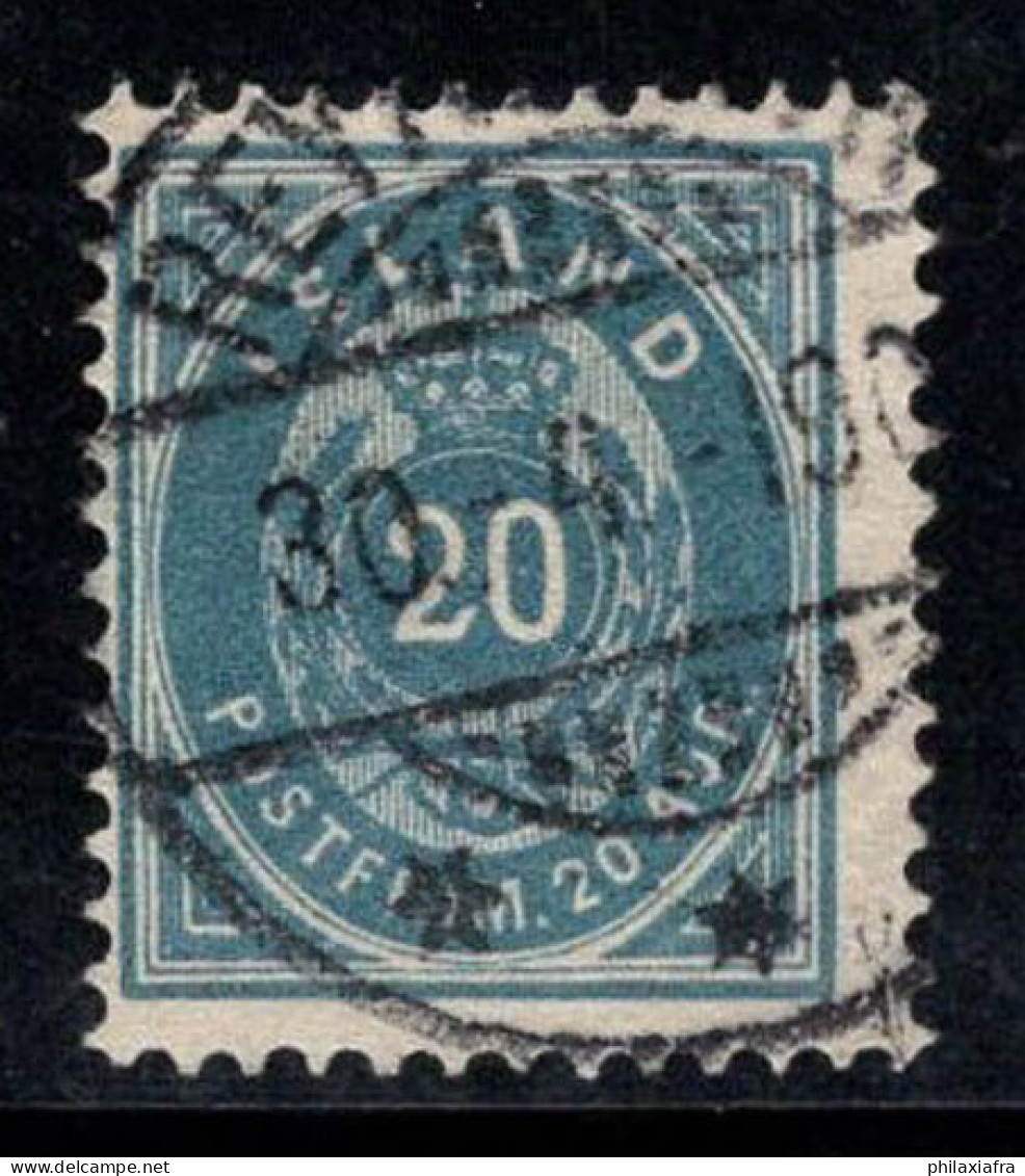 Islande 1882 Mi. 14 Ba Oblitéré 100% 20 A - Used Stamps