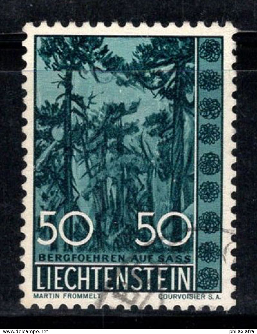 Liechtenstein 1960 Mi. 401 Oblitéré 100% Arbres, Flore 50 Rp - Oblitérés