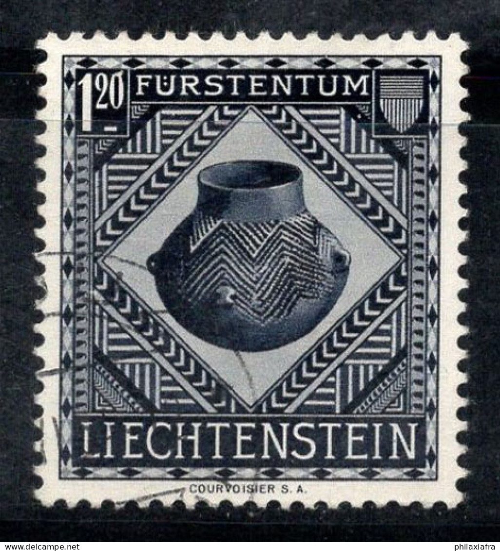 Liechtenstein 1953 Mi. 321 Oblitéré 100% 1.20 Fr, Musée, Art, Pichet - Gebraucht