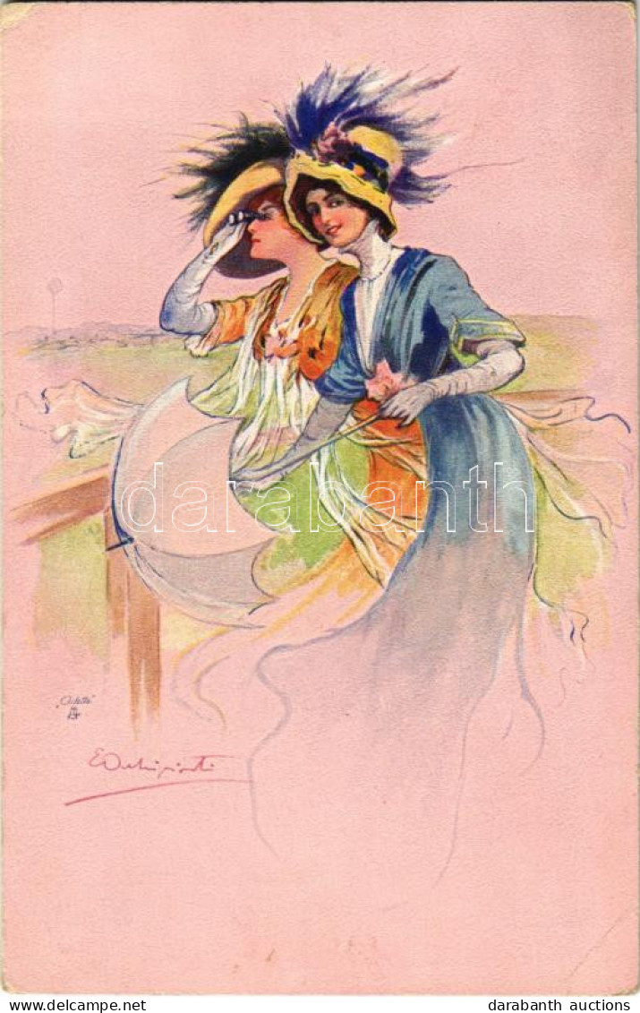 T2/T3 1917 Lady Art Postcard. Raphael Tuck & Sons Connoisseur Serie "Rosig Und Rassig" No. 1239. Kollektion Moderne Meis - Sin Clasificación