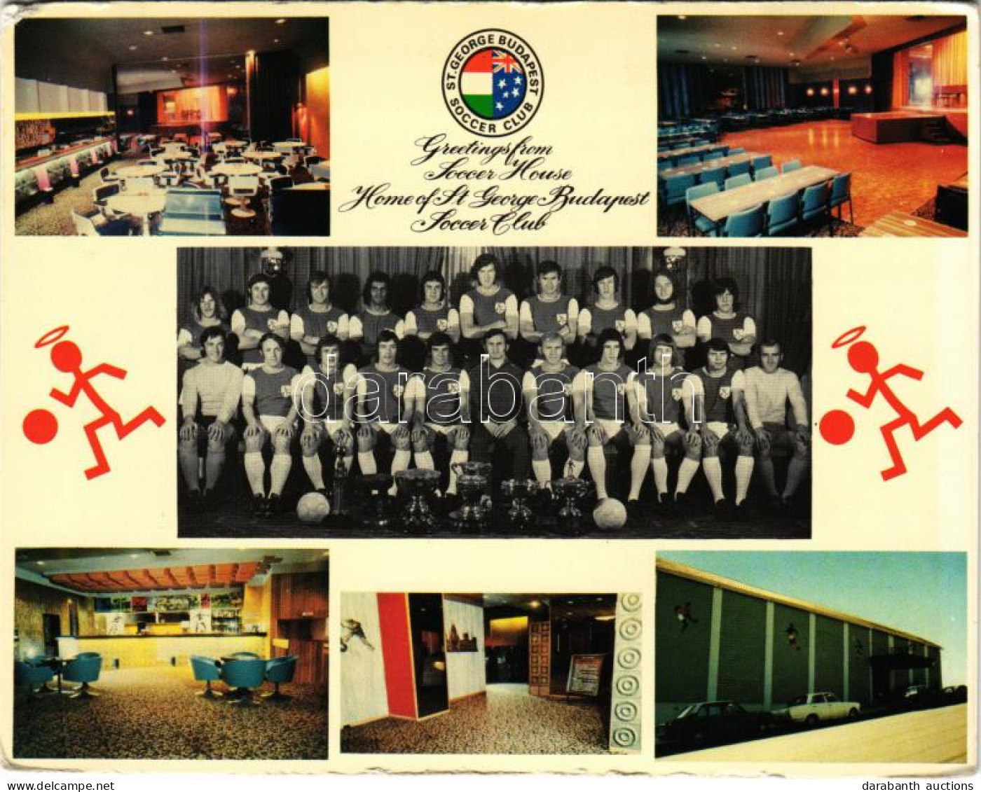 ** T2/T3 Sydney (Australia), Soccer House. Home Of St. George-Budapest Soccer Club. Hungarika / Hungarica (EK) - Non Classés