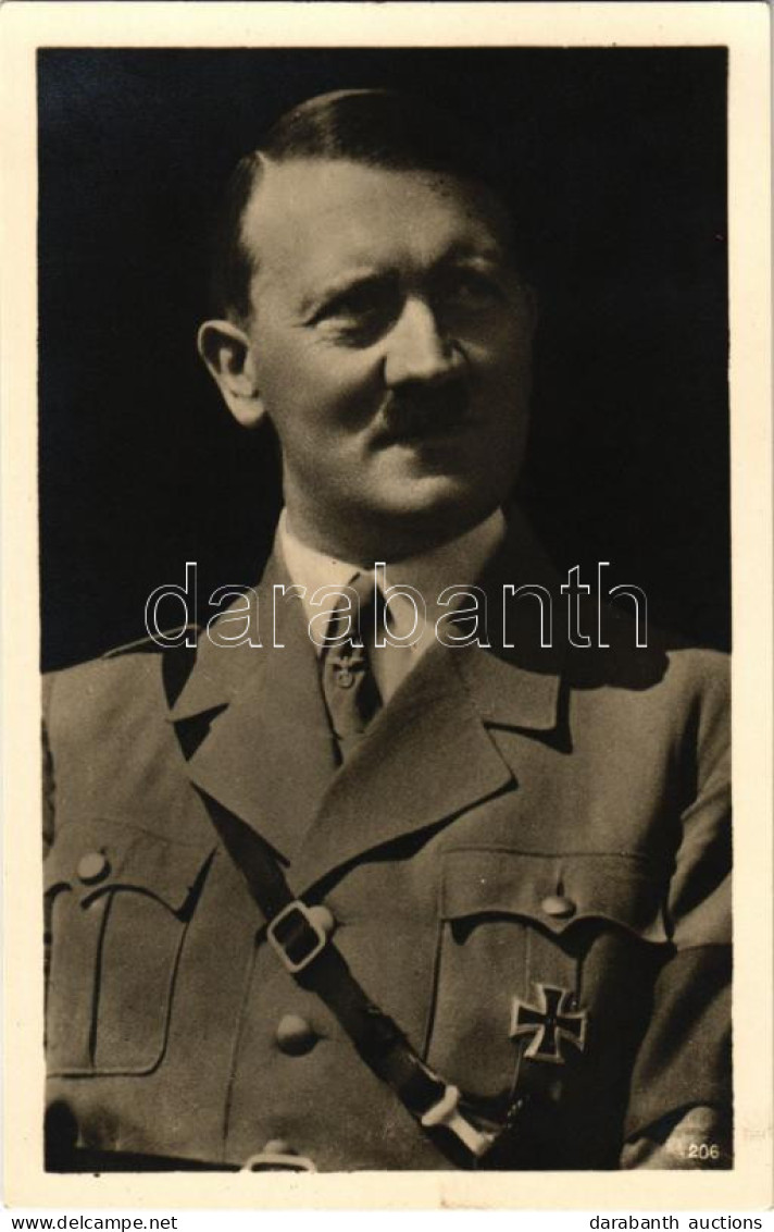 * T2 Adolf Hitler. NSDAP German Nazi Party Propaganda. Dr. T. V. Lpz. Foto Grimm, Nürnberg + "Geburtstag Des Führers Ber - Non Classés