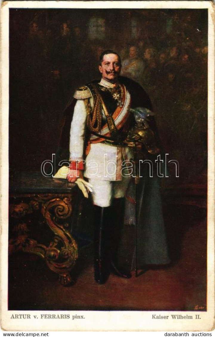 T2/T3 1915 Kaiser Wilhelm II / Wilhelm II, German Emperor. Galerie Wiener Künstler Nr. 278. S: Artur V. Ferraris (EK) - Sin Clasificación