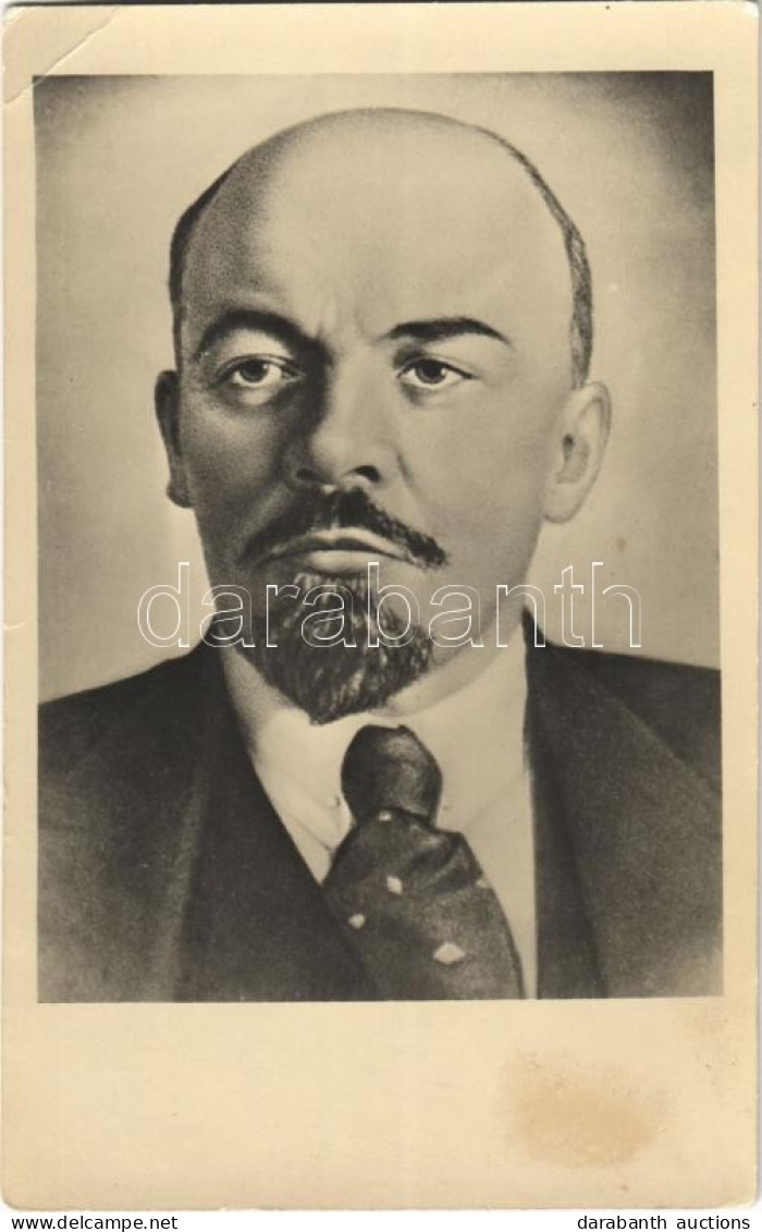 * T3 Vladimir Lenin + "1951. Május 1. Bajtárs! Példáján Lelkesülve Dolgozz A DÍSSZEMLE Sikeréért!" (non PC) (EK) - Non Classés