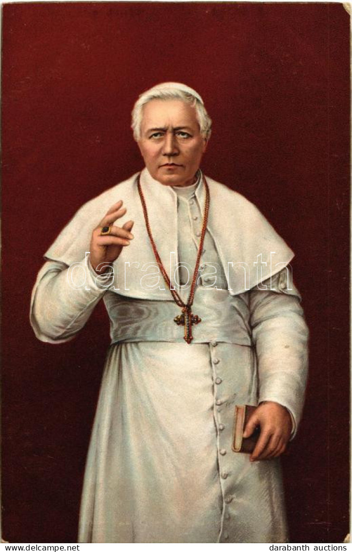 ** T2/T3 S.S. Pio X. / Pope Pius X / X. Piusz Pápa. Stengel 29972. Litho - Ohne Zuordnung