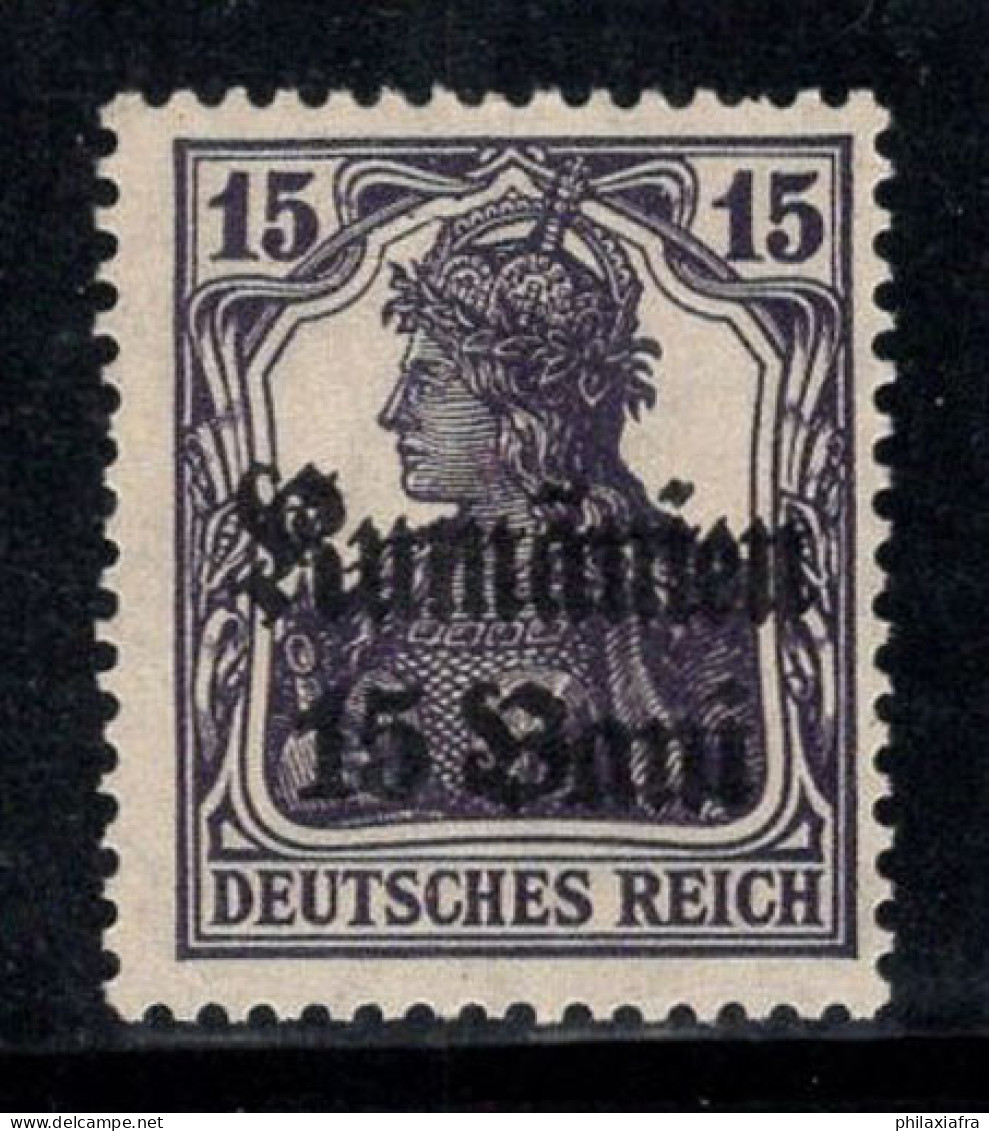 Roumanie 1917 Mi. 5 Neuf ** 100% Occupation Allemande, 15 B - Besetzungen