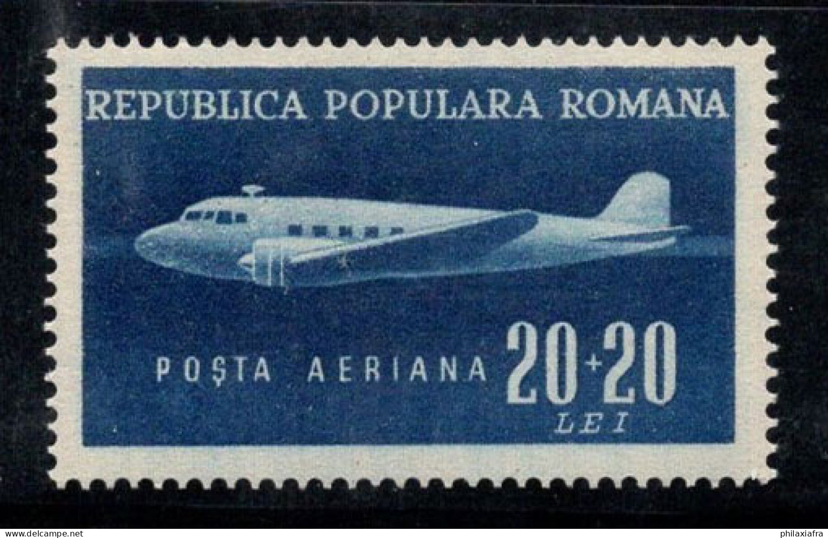 Roumanie 1948 Mi. 1161 Neuf ** 100% Poste Aérienne 20 L, AVIONS - Nuovi