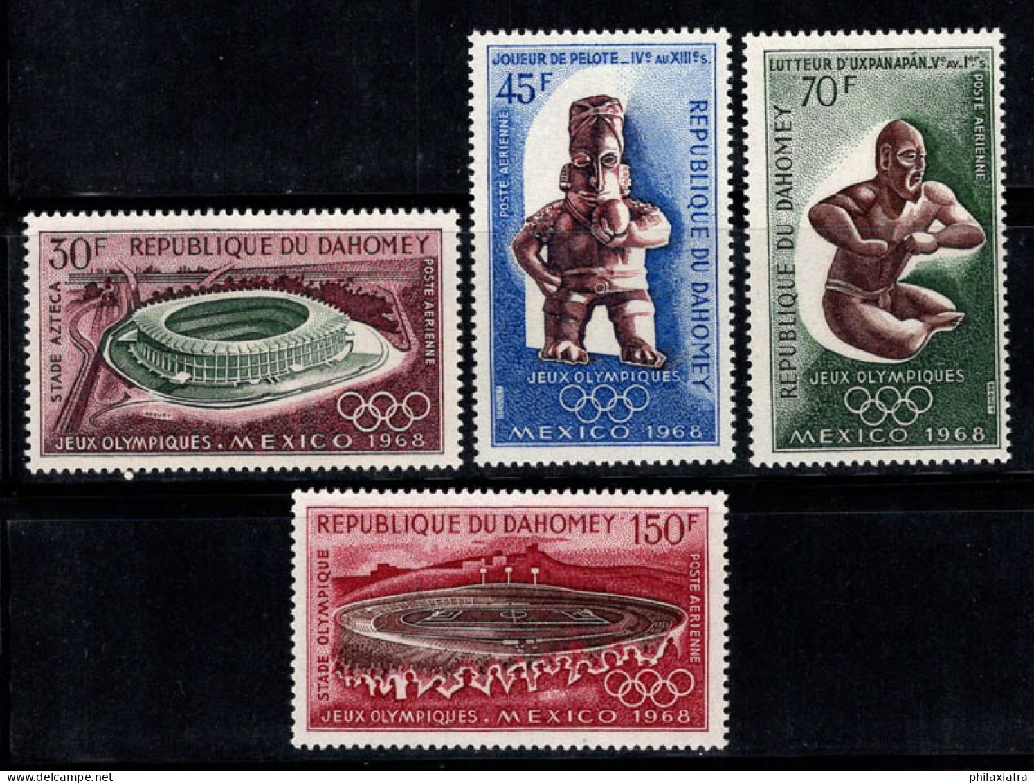 Dahomey 1968 Mi. 360-63 Neuf ** 100% Poste Aérienne Jeux Olympiques D'été, Mexique - Altri - Africa