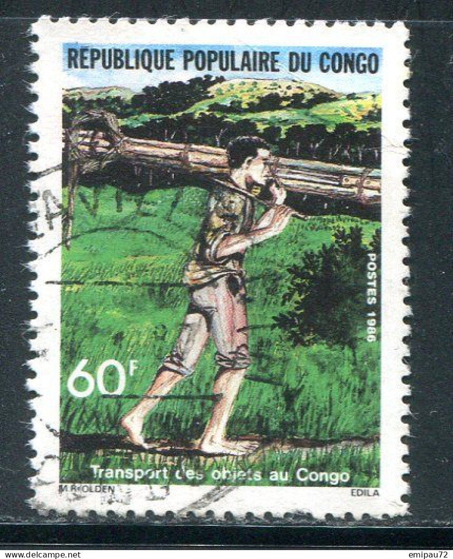 CONGO- Y&T N°778- Oblitéré - Usati