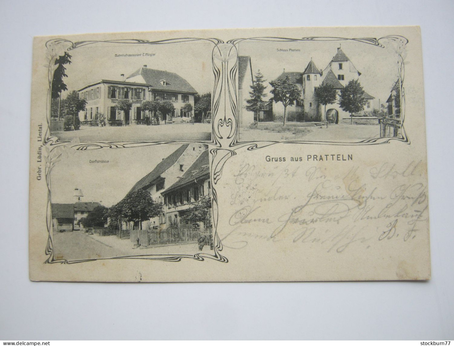 PRATTELN , Gasthof , Schöne Karte Um 1908 - Pratteln