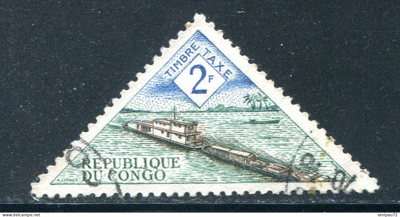 CONGO- Taxe Y&T N°39- Oblitéré - Usati