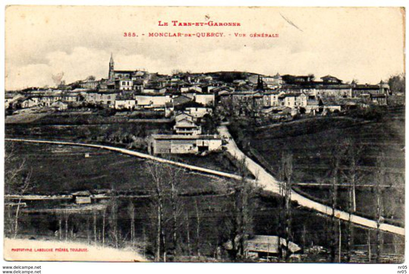 82  - MONCLAR De QUERCY - Vue Générale   ( Tarn Et Garonne ) - Montclar De Quercy