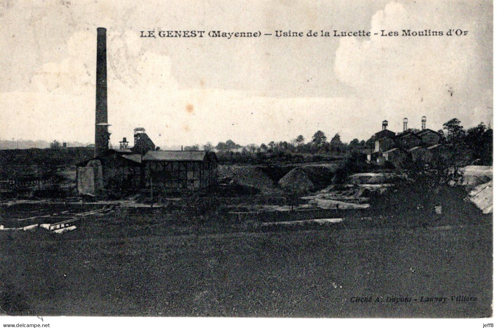 LE GENEST - Usine De La Lucette - Les Moulins D'Or - Le Genest Saint Isle