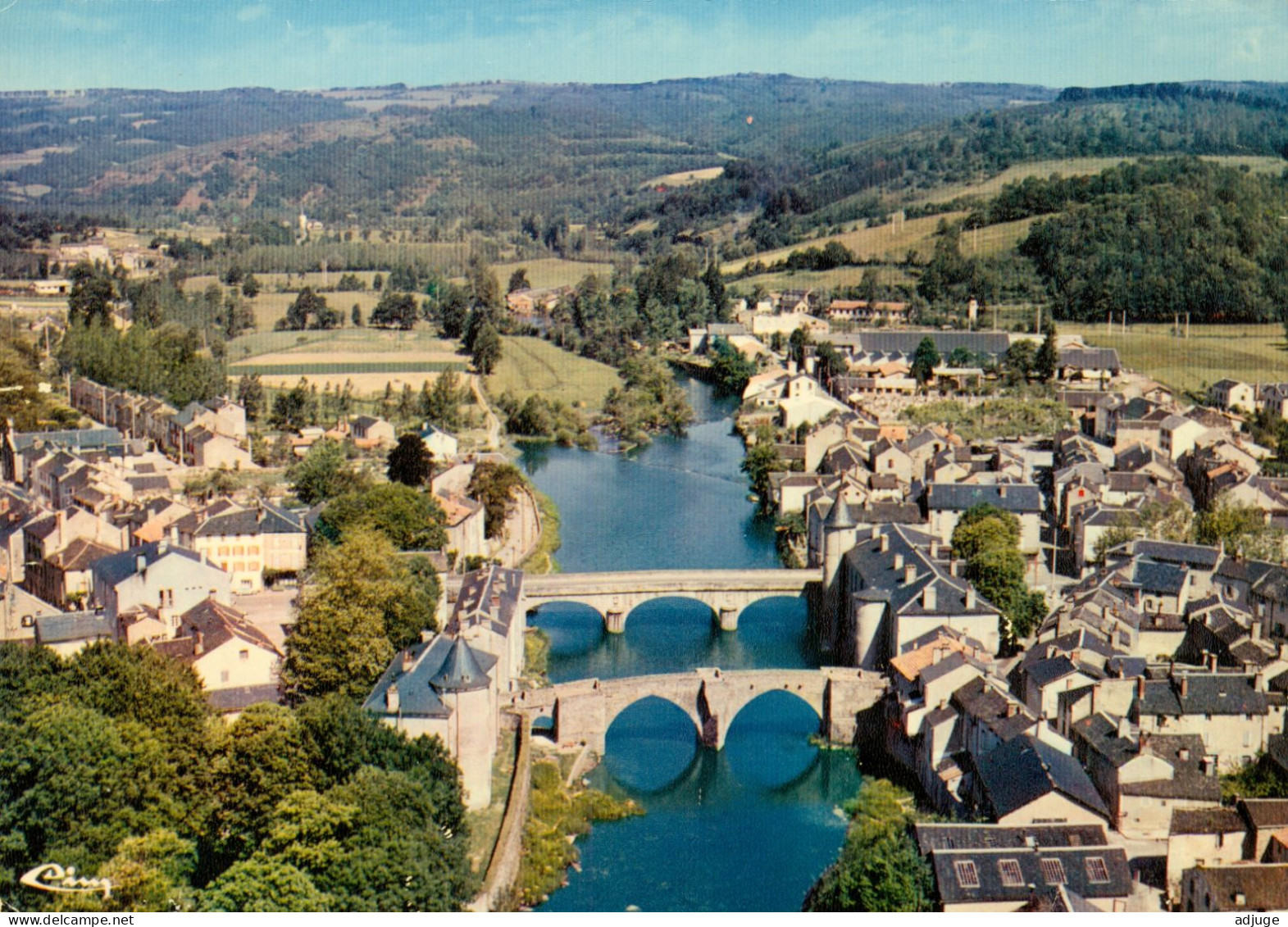 CPM-81- BRASSAC -sur-L'AGOUT - Vue Générale Aérienne - Ann.70- ***2 Scans - Brassac