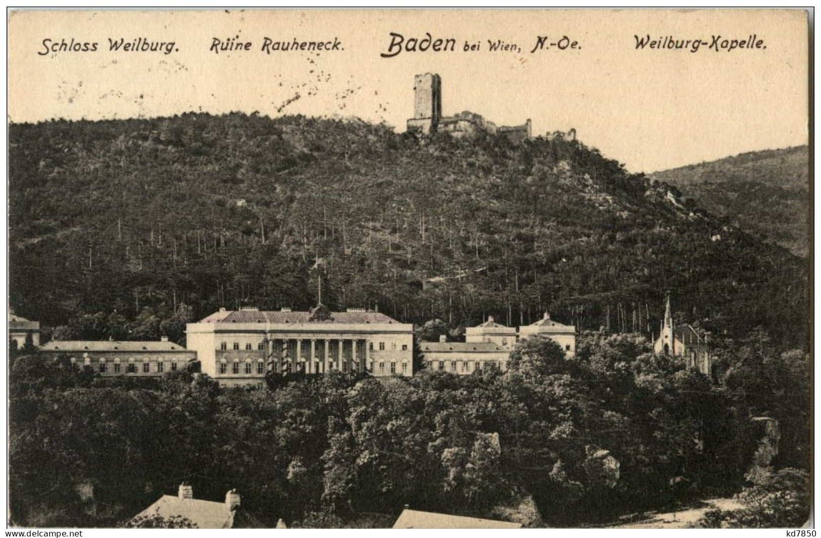 Baden Bei Wien - Schloss Weilburg - Baden Bei Wien
