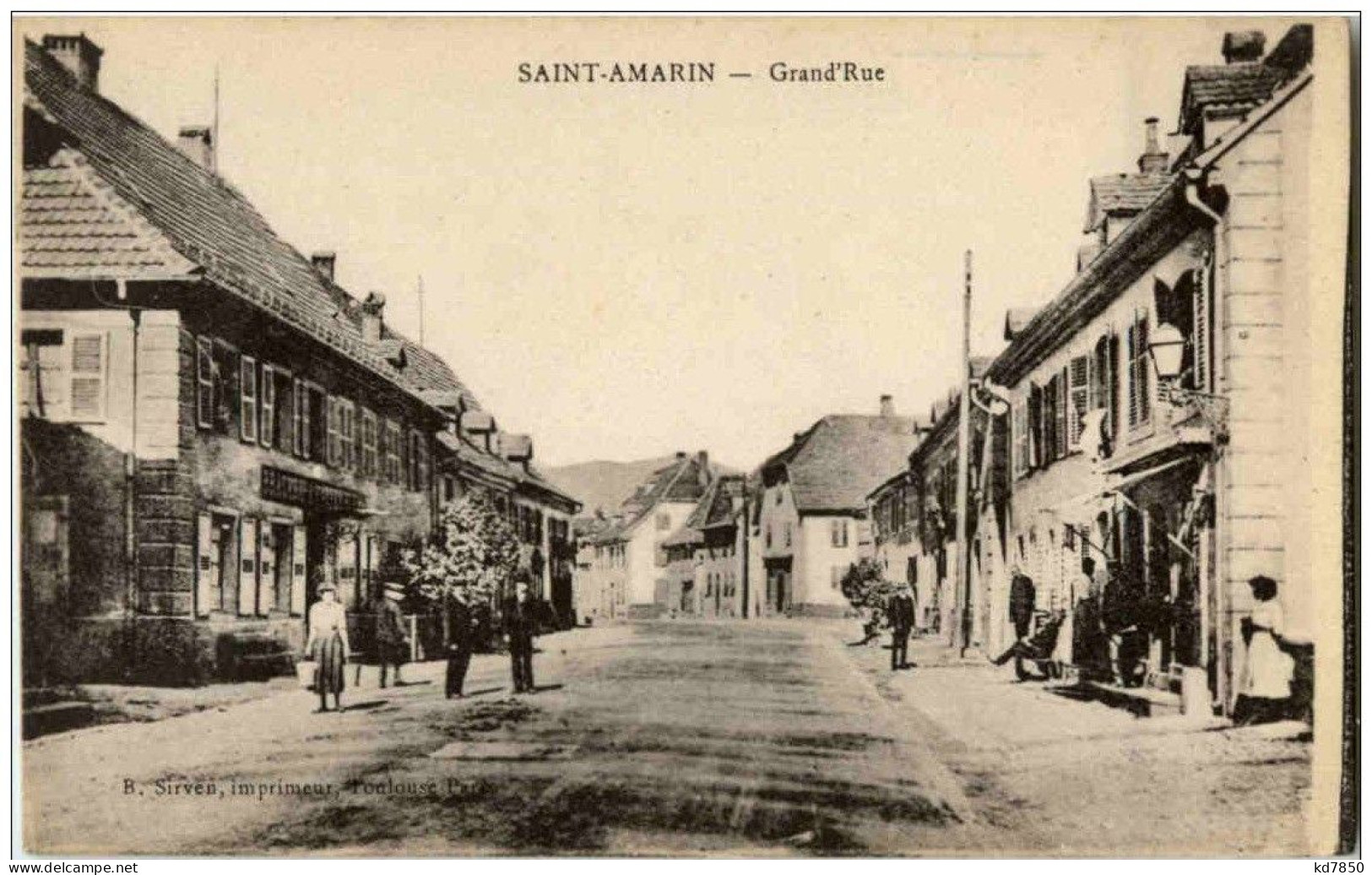Saint Amarin - Grand Rue - Saint Amarin