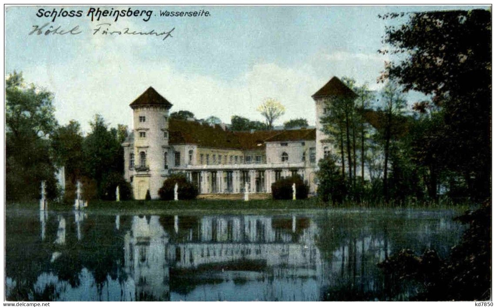 Schloss Rheinsberg - Wasserseite - Rheinsberg