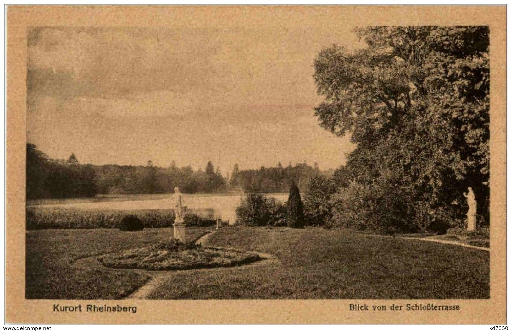 Rheinsberg - Blick Von Der Schlossterasse - Rheinsberg