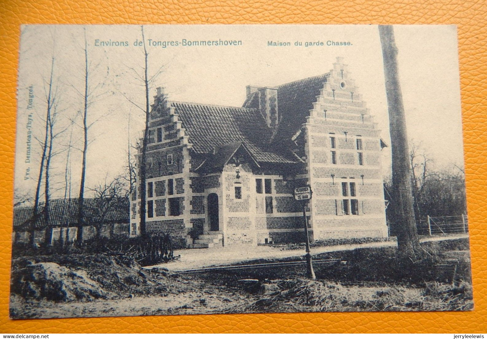 BORGLOON - BOMMERSHOVEN  -  Het Huis Van De Jachtopziener   -  Maison Du Garde Chasse  -  1910 - Borgloon