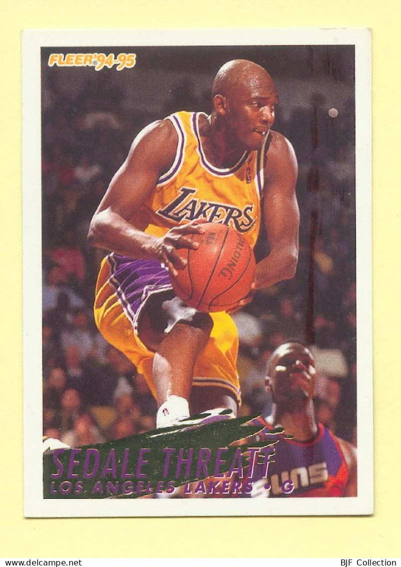 Basket : SEDALE THREATT / LOS ANGELES LAKERS / N° 117 / NBA - Fleer' 94-95 - 1990-1999