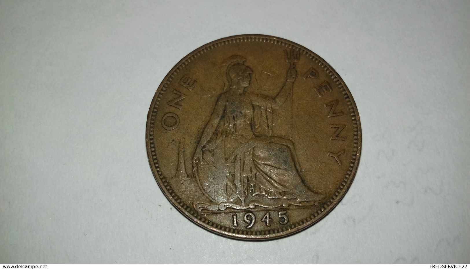 BS3 / GRANDE BRETAGNE ONE PENNY 1945 GEORGES VI - Autres & Non Classés