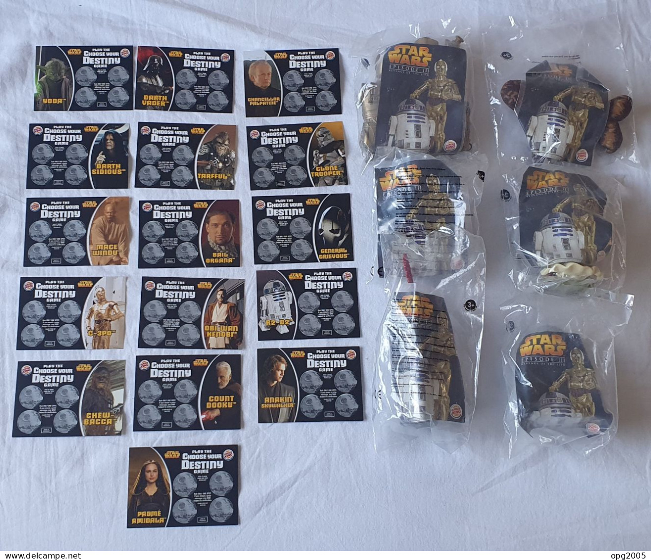 Star Wars: Set Burger King UK - Star Wars