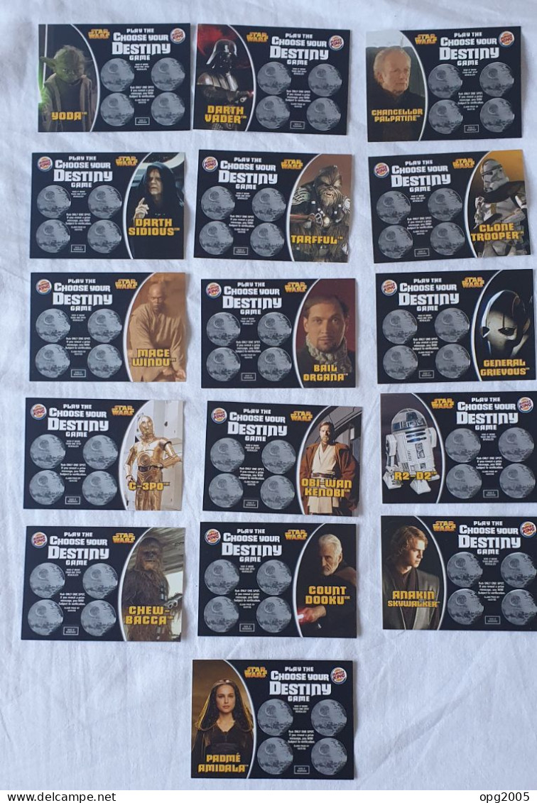 Star Wars: Set Burger King UK - Star Wars