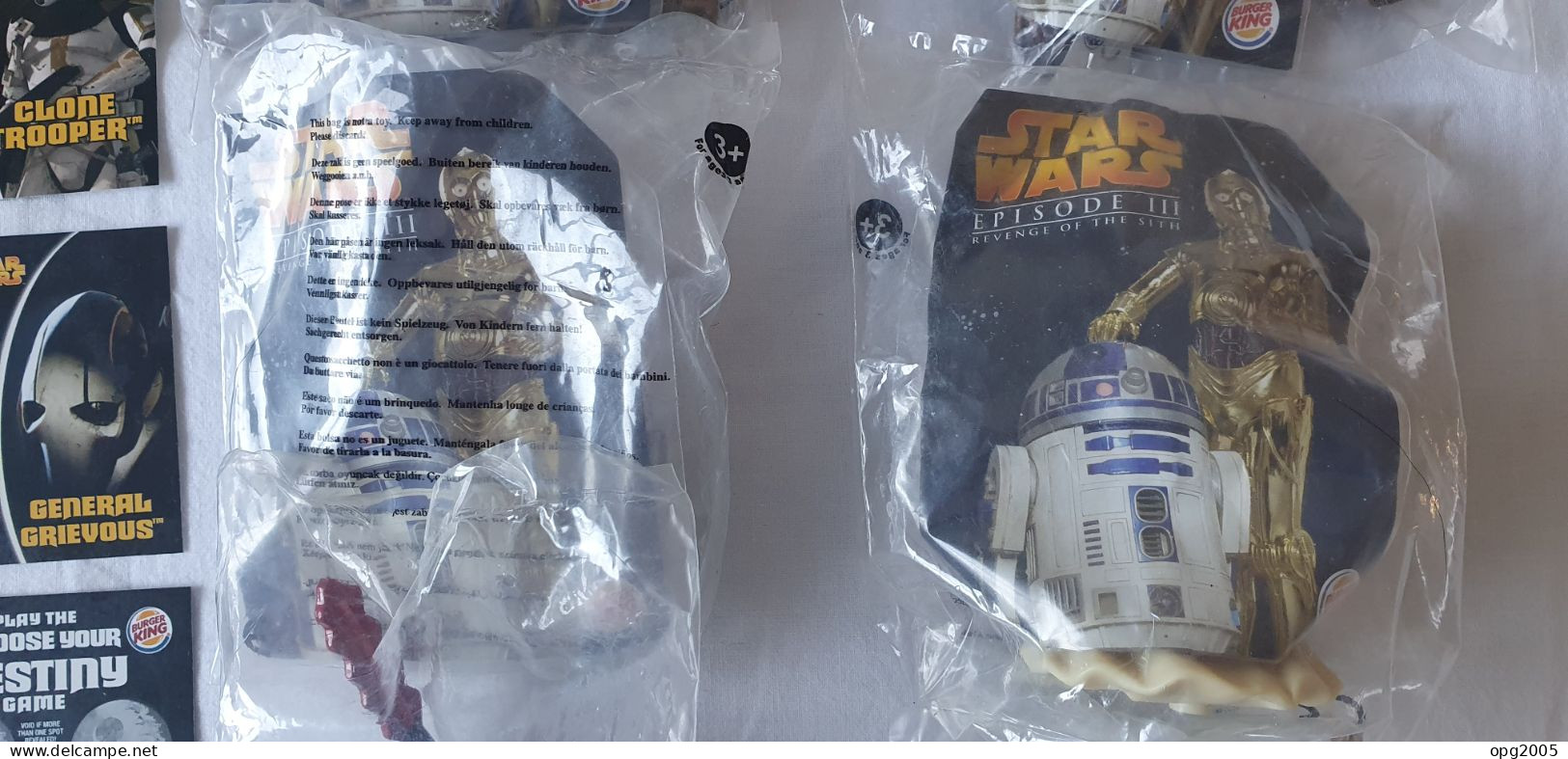 Star Wars: Set Burger King UK - Star Wars