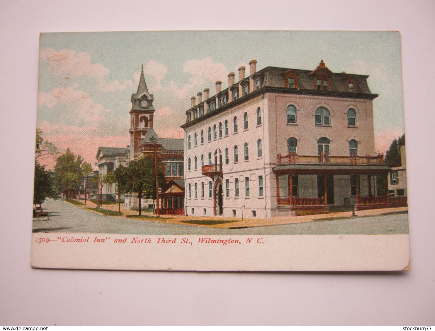 WILMINGTON , NC.    ,  Seltene Karte Um  1905 - Wilmington