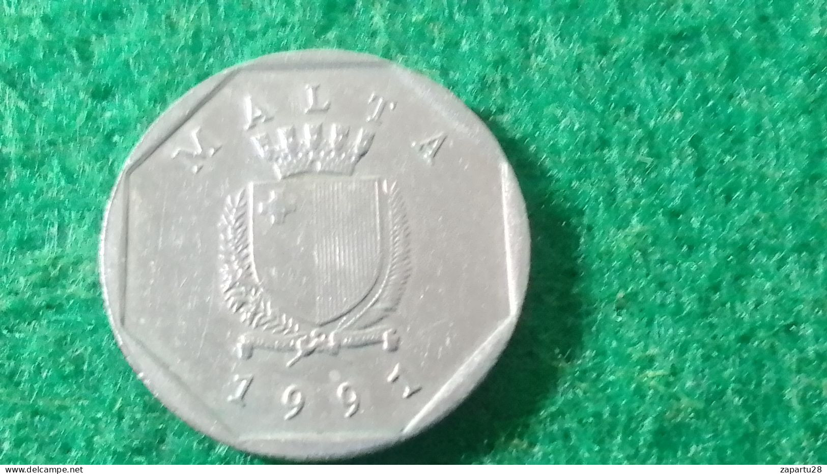 MALTA-  1991-     5 CENT - Malte