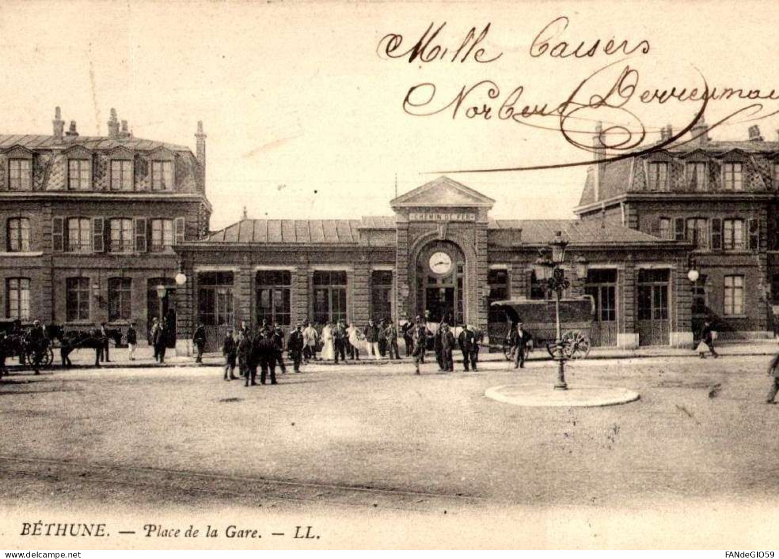 > [62] Pas De Calais > Bethune /LA GARE  1904   /// 27 - Bethune