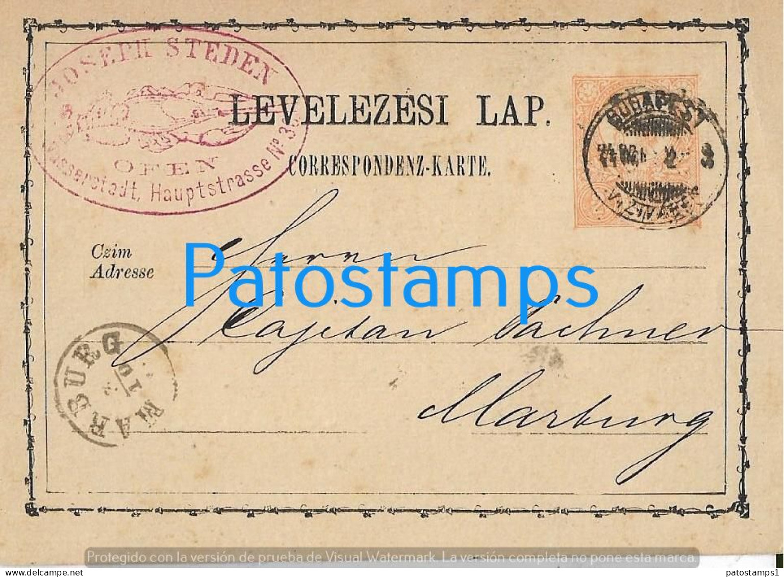 223952 HUNGARY BUDAPEST CANCEL YEAR 1974 CIRCULATED TO GERMANY POSTAL STATIONERY POSTCARD - Entiers Postaux