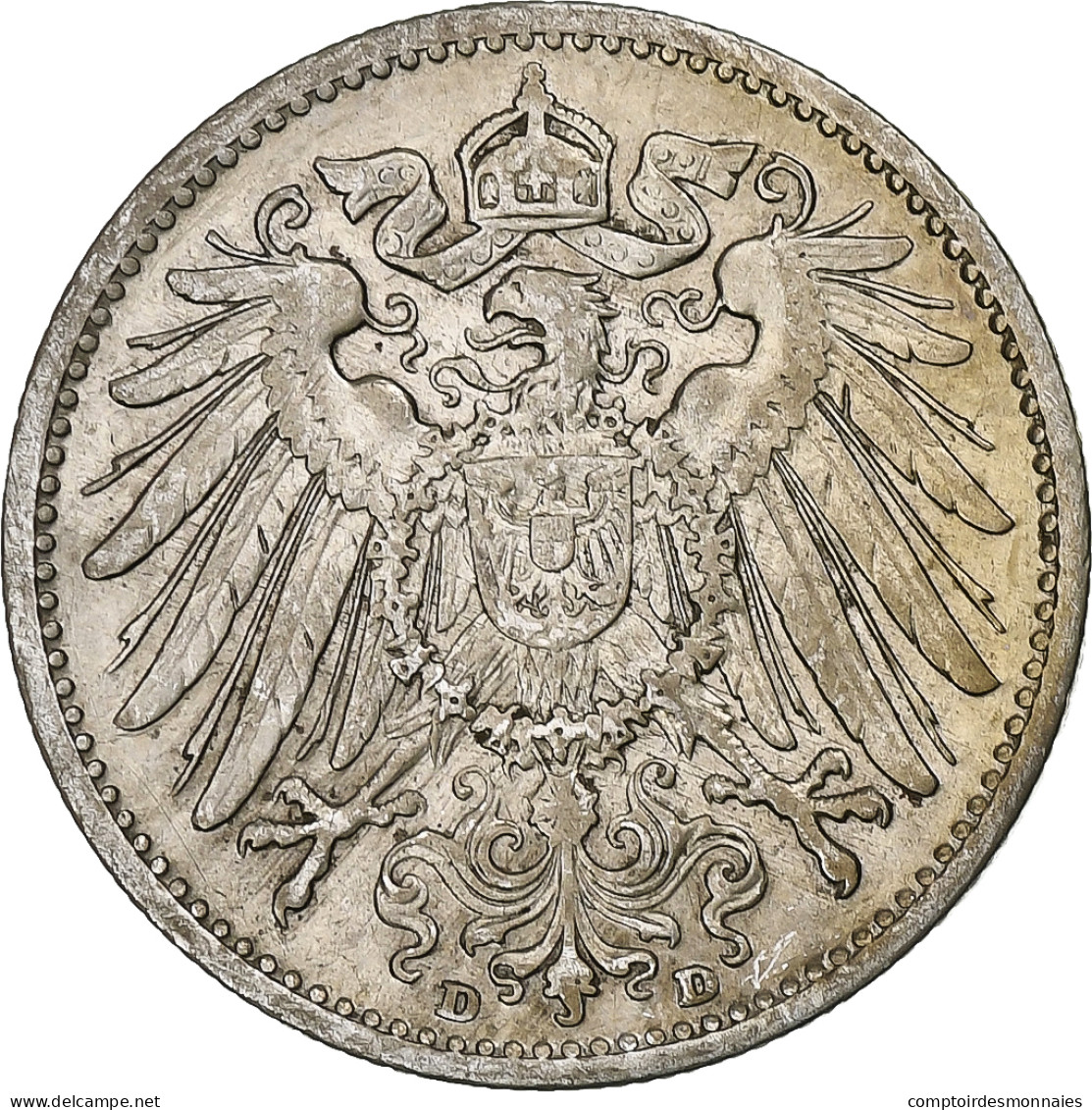 Monnaie, GERMANY - EMPIRE, Wilhelm II, Mark, 1902, Munich, TTB, Argent, KM:14 - 1 Mark