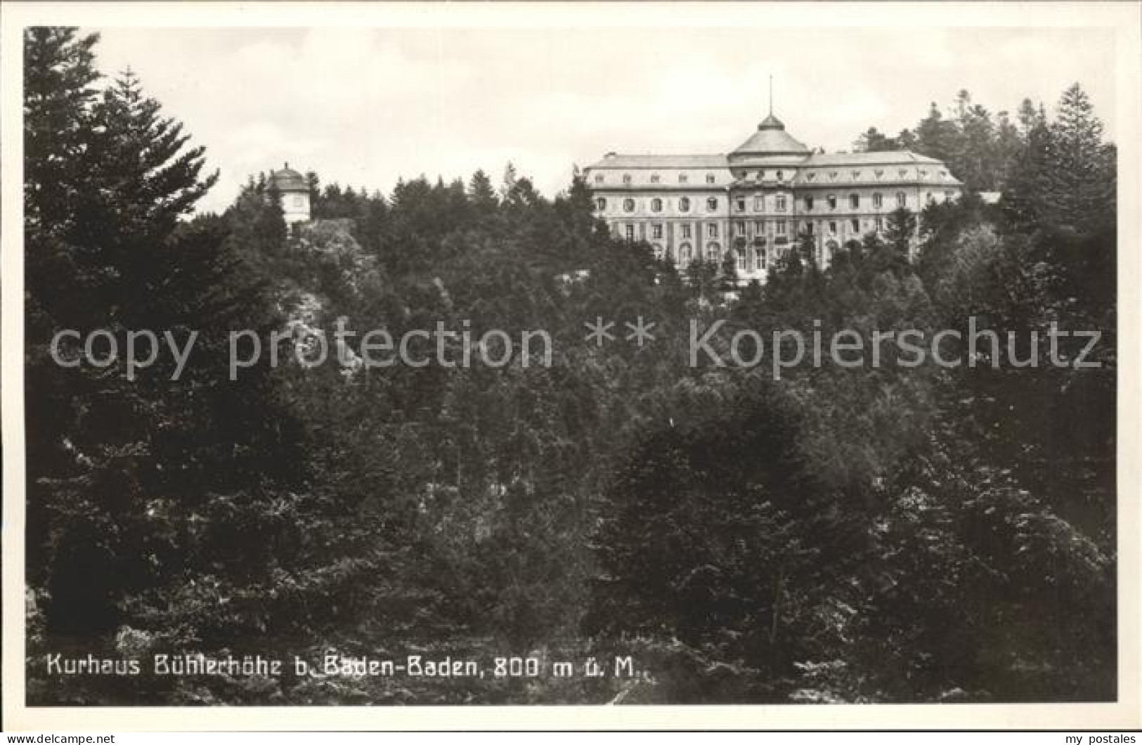 41766049 Buehlertal Kurhaus Schloss Buehlerhoehe Buehlertal - Bühlertal