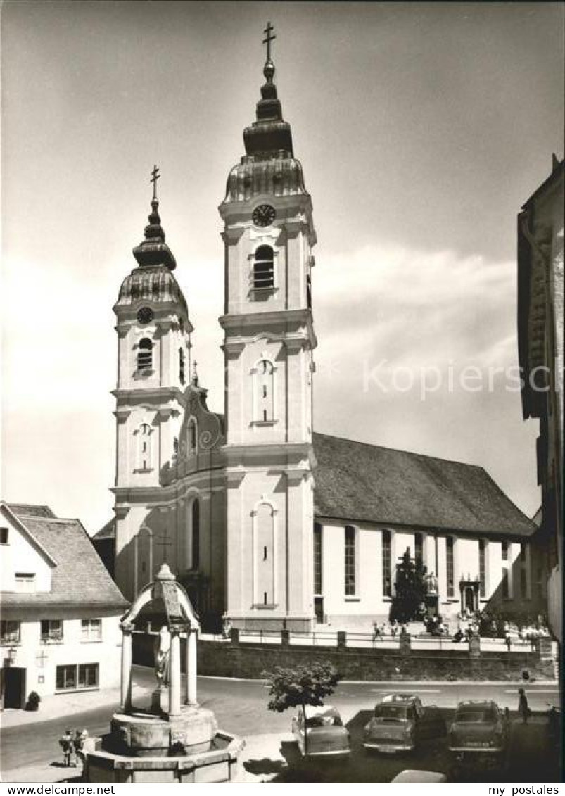 41764443 Bad Waldsee Stiftskirche St Peter Brunnen Bad Waldsee - Bad Waldsee