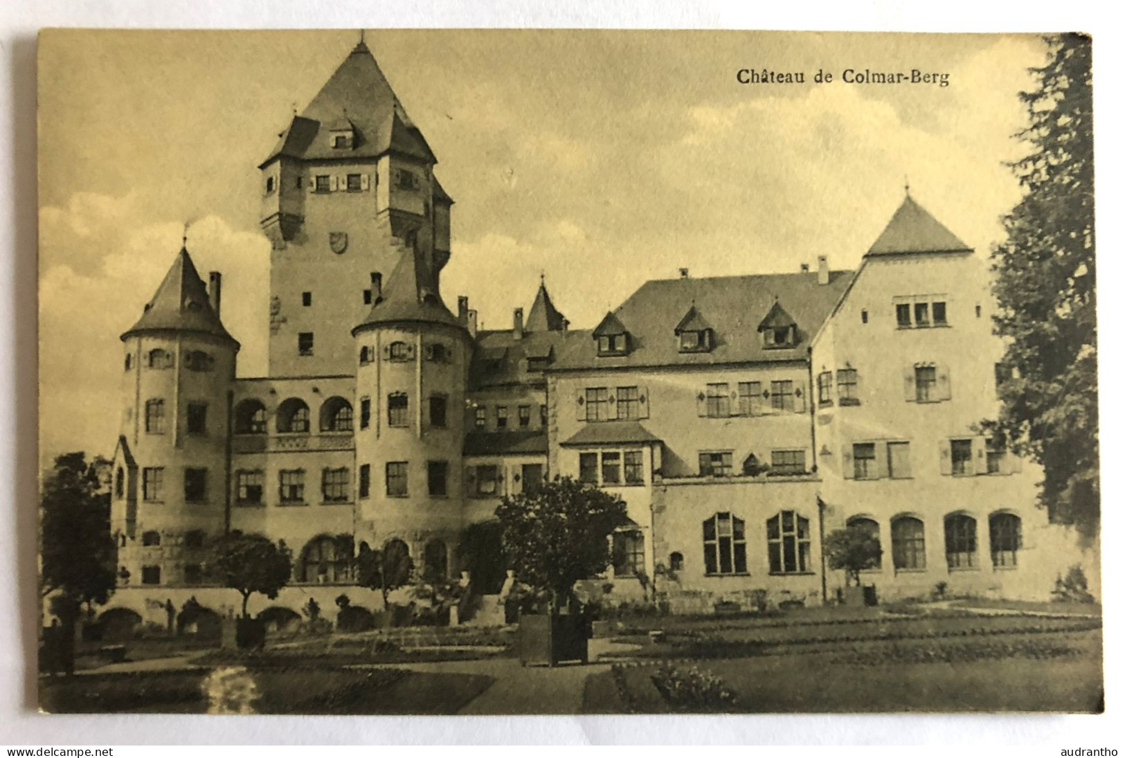 CPA LUXEMBOURG - Château De Colmar-Berg - Colmar – Berg