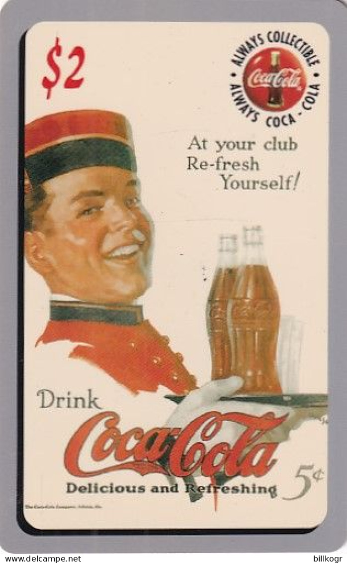 USA - Coca Cola, Sprint Prepaid Card, Exp.date 12/95, Mint - Publicité