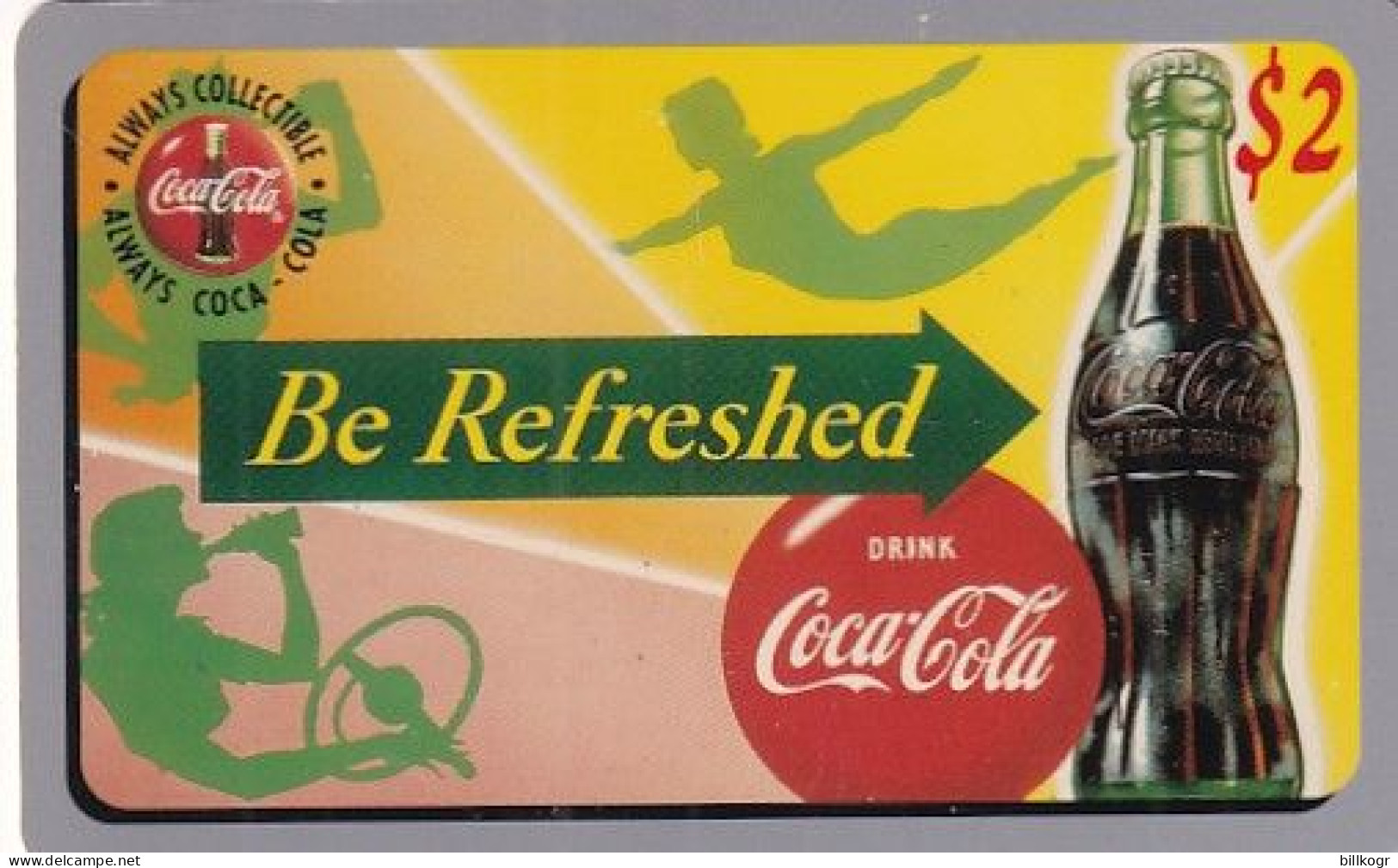 USA - Coca Cola, Sprint Prepaid Card, Exp.date 12/95, Mint - Publicidad