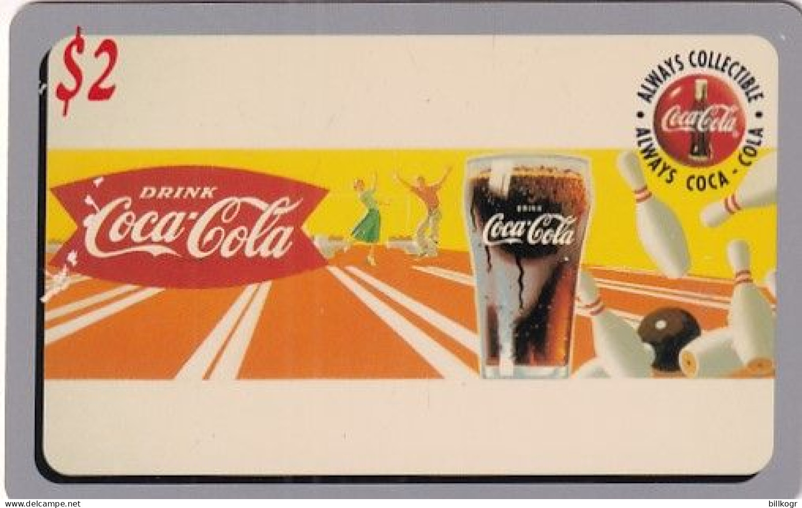 USA - Coca Cola, Sprint Prepaid Card, Exp.date 12/95, Mint - Publicidad