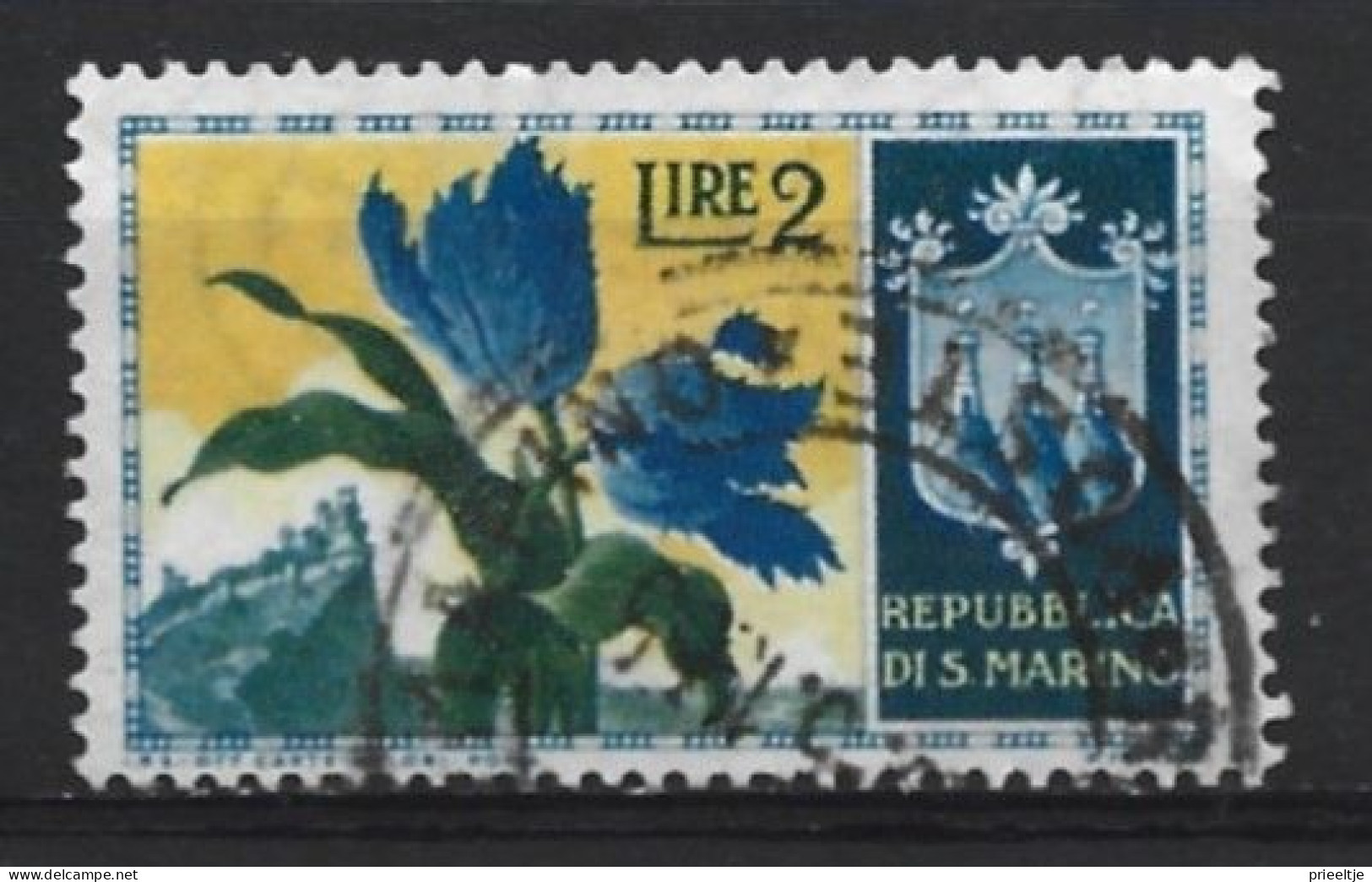 San Marino 1953 Flora  Y.T. 375 (0) - Used Stamps