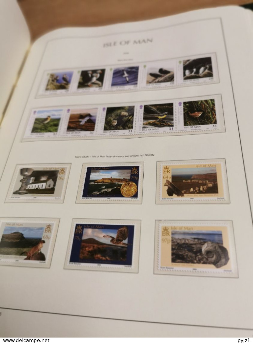 Isle of Man 2004-2008 Leuchtturm album MNH/postfris**