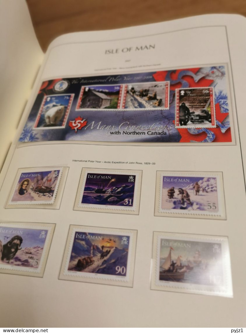 Isle of Man 2004-2008 Leuchtturm album MNH/postfris**