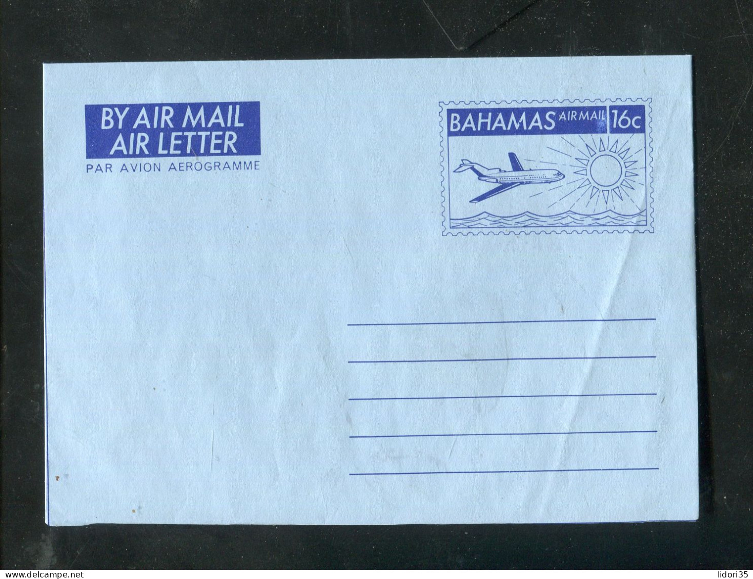 "BAHAMAS" Aerogramm ** (70023) - Bahamas (1973-...)