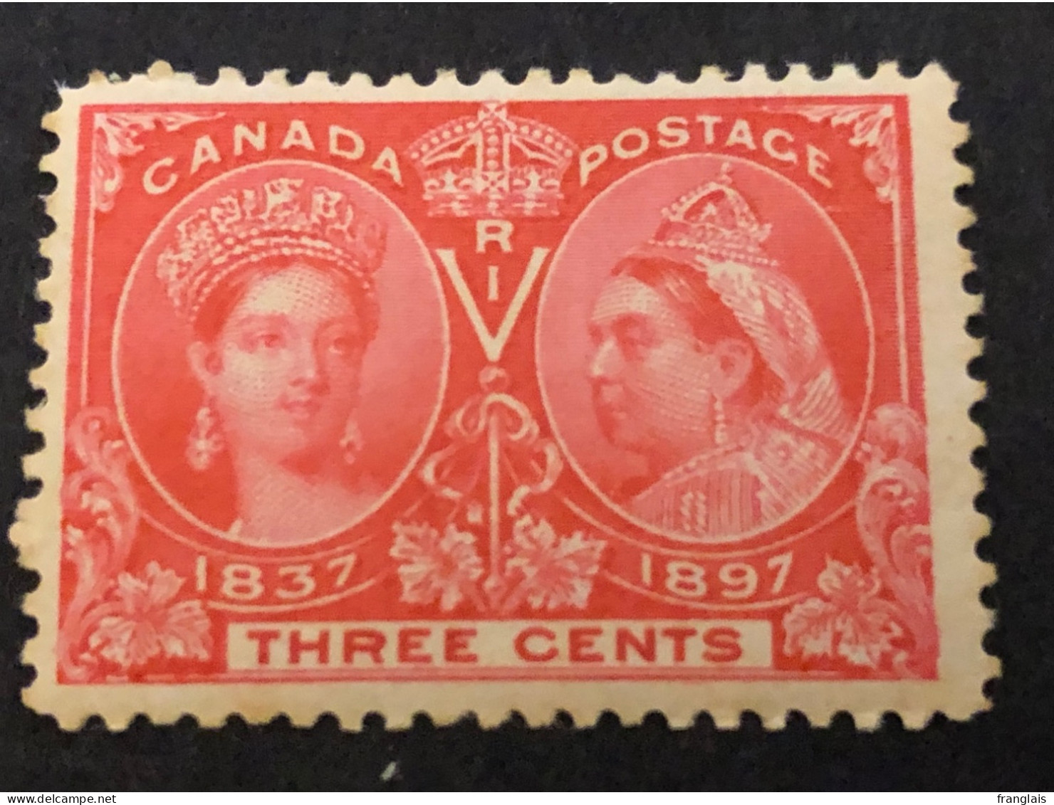 Sc 53 SG 126 Jubilee Issue Of 1897 3 Cent Pink. MNH** CV £12 - Ungebraucht