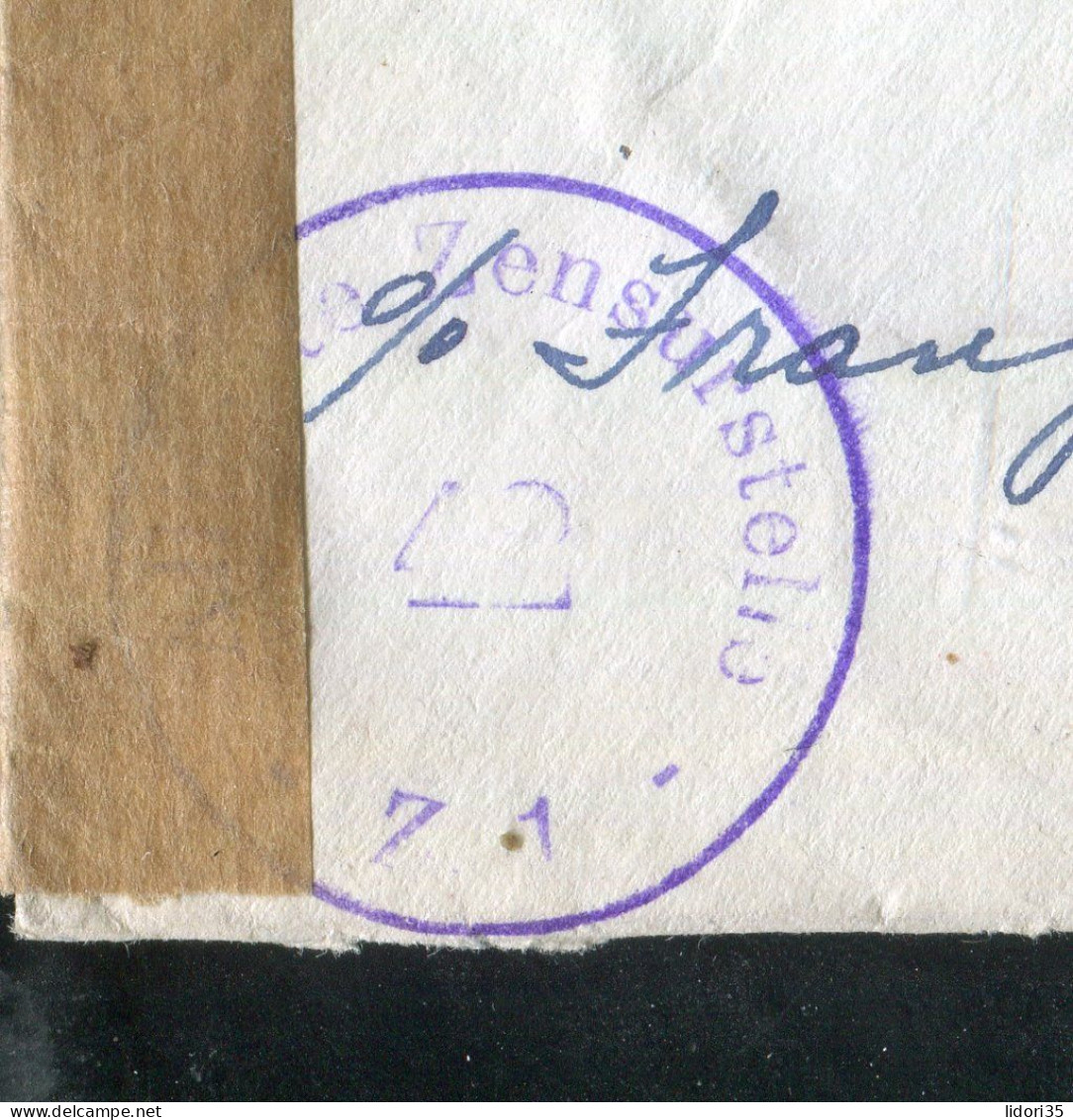 "USA" 1952, Brief Mit "ZENSUR" (Oesterreichische Zensurstelle) Ex YUBA CITY Nach Wien (70024) - Lettres & Documents