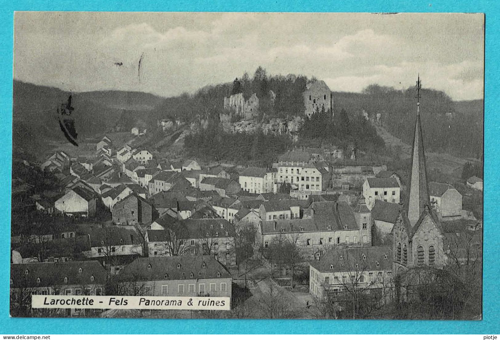 * Larochette Fels (Luxembourg - Luxemburg) * (Kunstverlag P.C. Schoren) Panorama & Ruines, Vue Générale, église - Fels